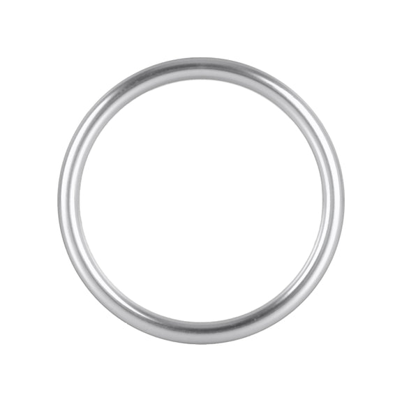4 PCS / Set Air Conditioning Vent Metal Decorative Ring for Audi A1(Silver)