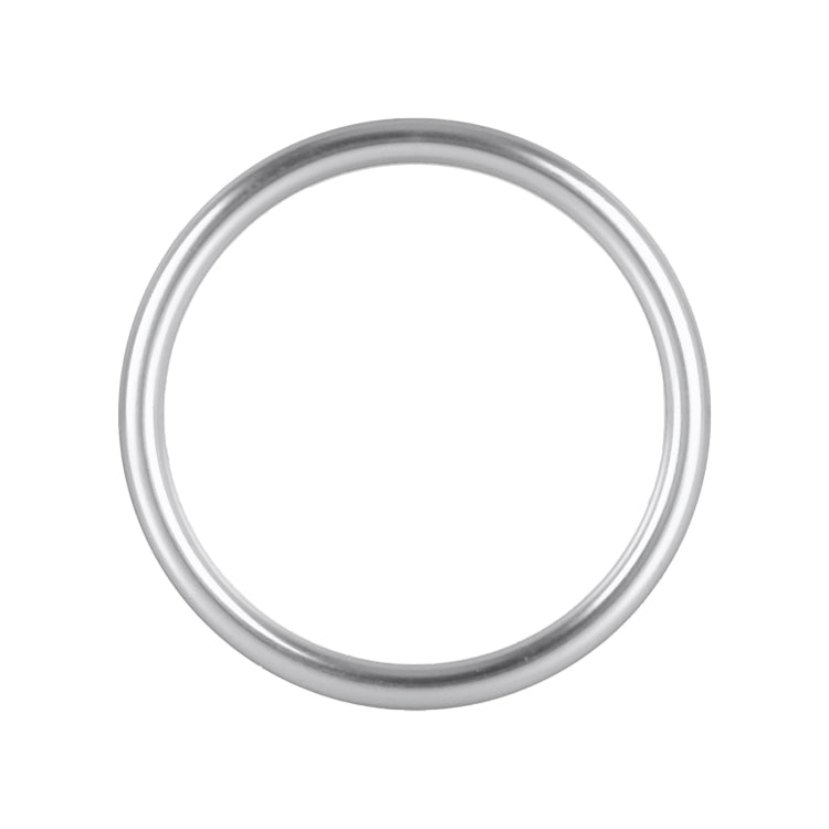4 PCS / Set Air Conditioning Vent Metal Decorative Ring for Audi A1(Silver)