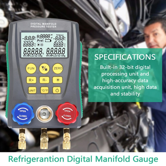 DUOYI DY517 Car Air Conditioning Repair Electronic Refrigerant Meter Air Conditioning Fluoride Meter