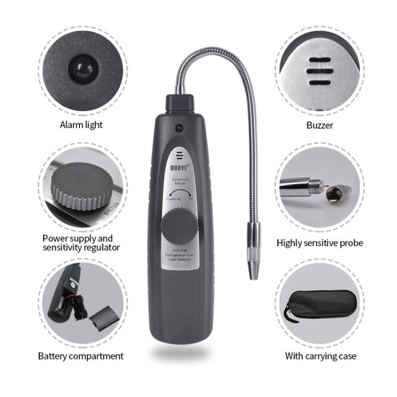 DUOYI DY5750B Car Air Conditioner Leak Detector