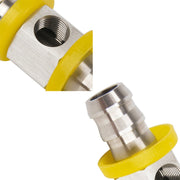 Motorcycle 3/8 inch Fuel Pipe Fuel Pressure Connector
