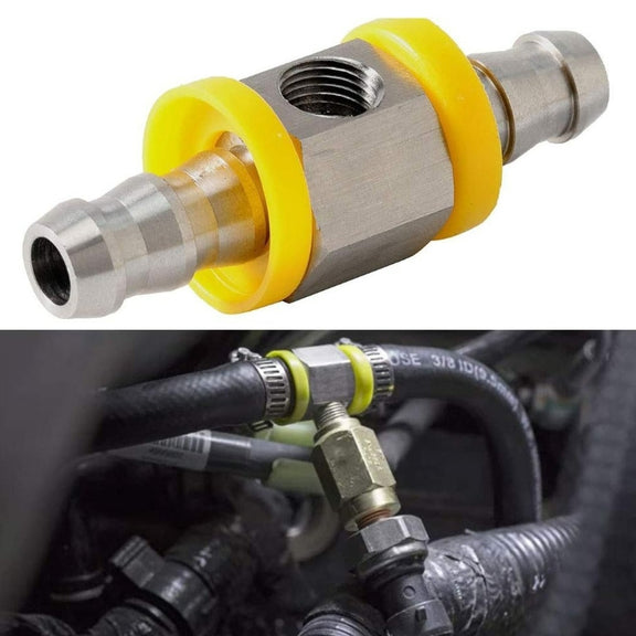 Motorcycle 3/8 inch Fuel Pipe Fuel Pressure Connector