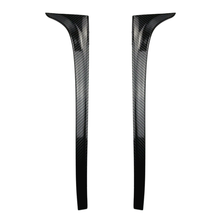 Car Modified Flank Tail Spoiler Strip for Volkswagen Golf 7 (Carbon Fiber Black)