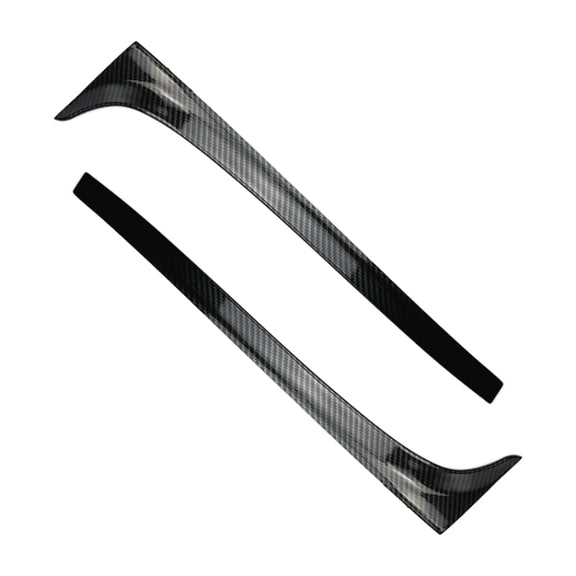 Car Modified Flank Tail Spoiler Strip for Volkswagen Golf 7 (Carbon Fiber Black)