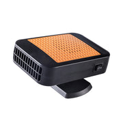 12V Car Hollow Heater Multifunctional Front Windshield Defroster and Demister(Orange)