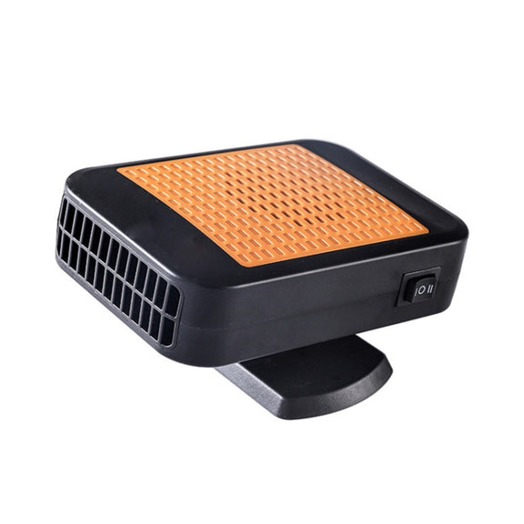 12V Car Hollow Heater Multifunctional Front Windshield Defroster and Demister(Orange)