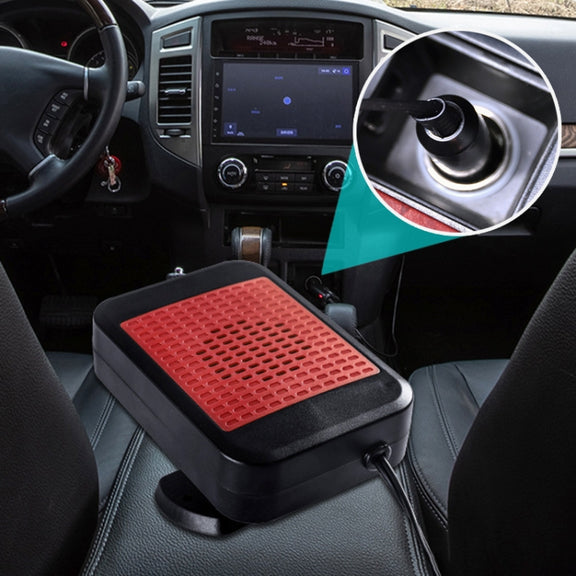 24V Car Hollow Heater Multifunctional Front Windshield Defroster and Demister (Red)