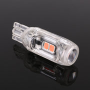 10 PCS T10 DC12V / 1W Car Clearance Light 5LEDs SMD-3030 Lamp Beads (Pink Light)