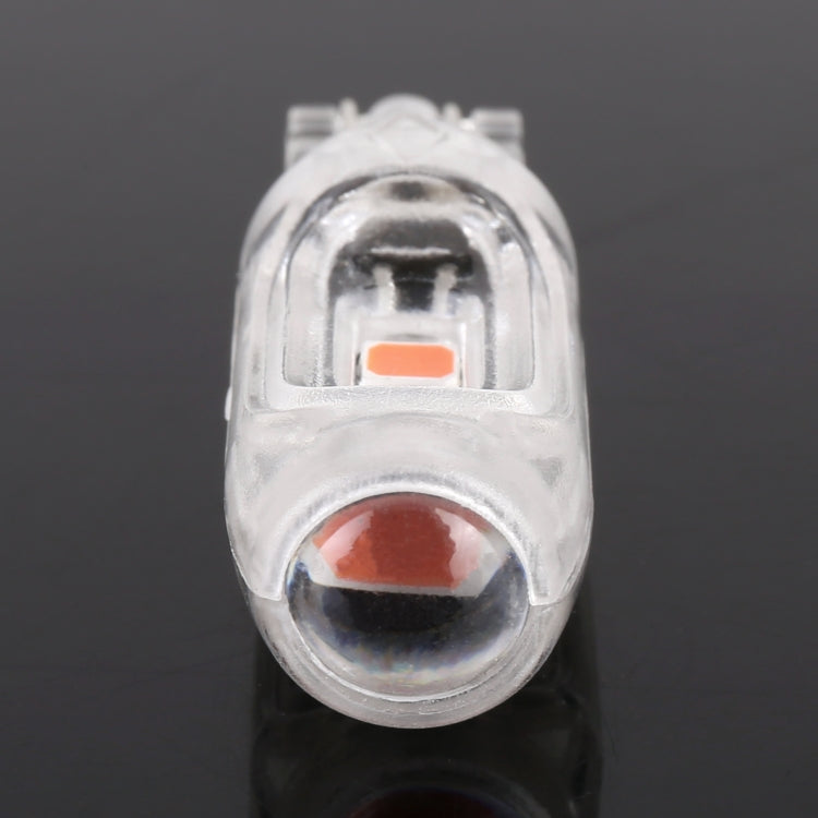 10 PCS T10 DC12V / 1W Car Clearance Light 5LEDs SMD-3030 Lamp Beads (Pink Light)