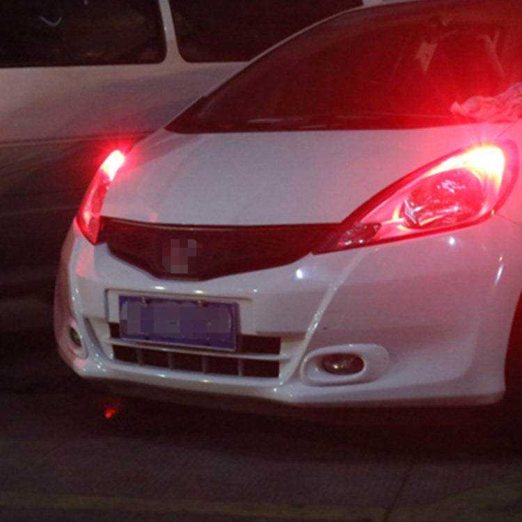 10 PCS T10 DC12V / 1W Car Clearance Light 5LEDs SMD-3030 Lamp Beads (Red Light)