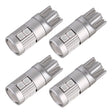 4 PCS T10 DC12V / 2W Car Clearance Light 9LEDs SMD-3030 Lamp Beads (Blue Light) - Clearance Lights by PMC TechLife | Online Shopping South Africa | PMC TechLife | Buy Now Pay Later Mobicred