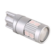 4 PCS T10 DC12V / 2W Car Clearance Light 9LEDs SMD-3030 Lamp Beads (Pink Light)