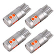 4 PCS T10 DC12V / 2W Car Clearance Light 9LEDs SMD-3030 Lamp Beads (Red Light) - Clearance Lights by PMC TechLife | Online Shopping South Africa | PMC TechLife | Buy Now Pay Later Mobicred