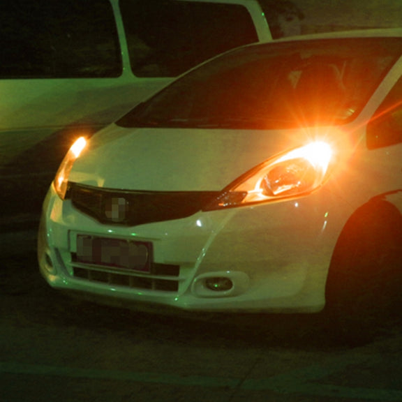 4 PCS T10 DC12V / 2W Car Clearance Light 9LEDs SMD-3030 Lamp Beads (Yellow Light)