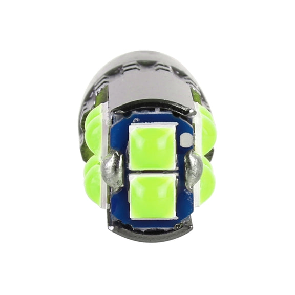 4 PCS T10 DC12V / 2W Car Clearance Light 10LEDs SMD-3030 Lamp Beads (Green Light)