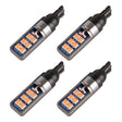 4 PCS T10 DC12V / 4W Car Clearance Light 12LEDs SMD-3030 Lamp Beads (Pink Light) - Clearance Lights by PMC TechLife | Online Shopping South Africa | PMC TechLife | Buy Now Pay Later Mobicred