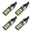 4 PCS T10 DC12V / 4W Car Clearance Light 12LEDs SMD-3030 Lamp Beads (Green Light) - Clearance Lights by PMC TechLife | Online Shopping South Africa | PMC TechLife | Buy Now Pay Later Mobicred