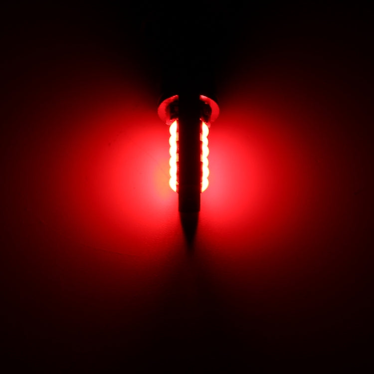 4 PCS T10 DC12V / 4W Car Clearance Light 12LEDs SMD-3030 Lamp Beads (Red Light)