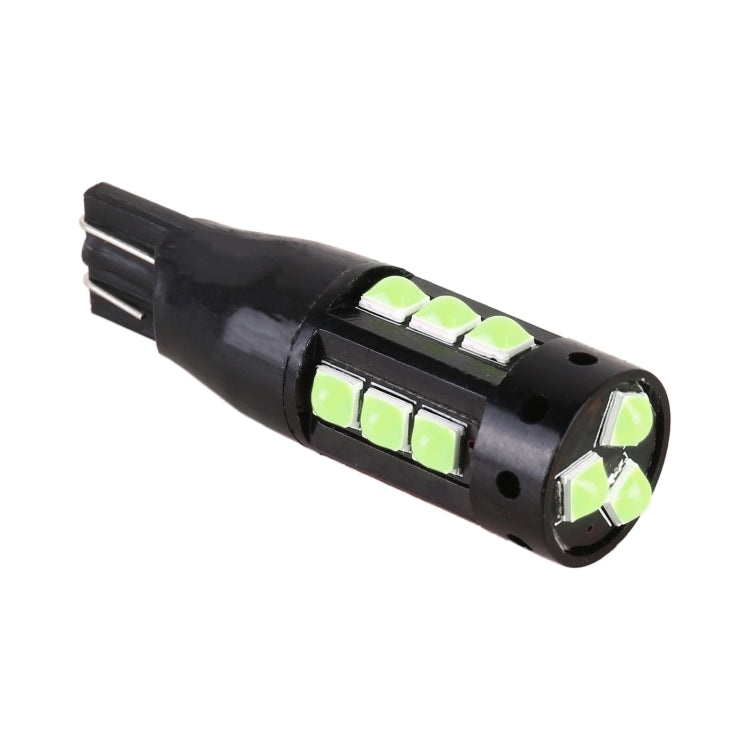 2 PCS T10 DC12V / 6.5W Car Clearance Light 15LEDs SMD-3030 Lamp Beads (Ice Blue Light)