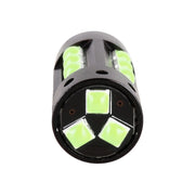 2 PCS T10 DC12V / 6.5W Car Clearance Light 15LEDs SMD-3030 Lamp Beads (Ice Blue Light)