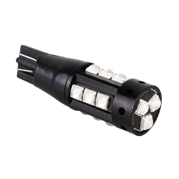 2 PCS T10 DC12V / 6.5W Car Clearance Light 15LEDs SMD-3030 Lamp Beads (Blue Light)