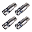 4 PCS T10 DC12V / 2.5W Car Clearance Light 18LEDs SMD-3020 Lamp Beads(Blue Light) - Clearance Lights by PMC TechLife | Online Shopping South Africa | PMC TechLife | Buy Now Pay Later Mobicred