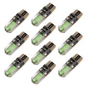 10 PCS T10 DC12V / 1W Car Clearance Light COB Lamp Beads (Ice Blue Light)
