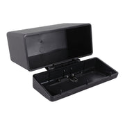 Car Plastic Trash Can Large Capacity Interior Accessories Box (Black)