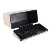 Car Plastic Trash Can Large Capacity Interior Accessories Box (Beige)