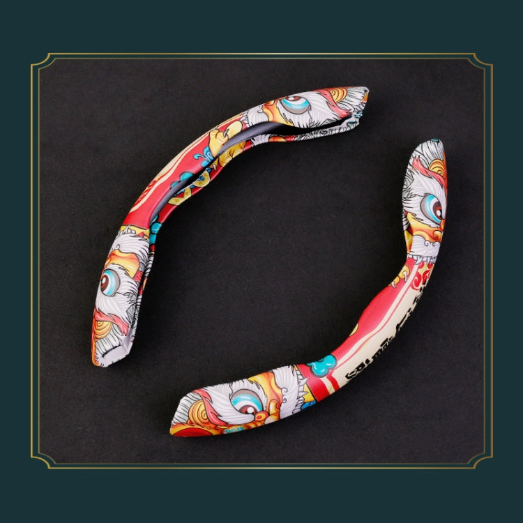 Car Universal China-Chic Relief Steering Wheel Cover (Lucky Strike)