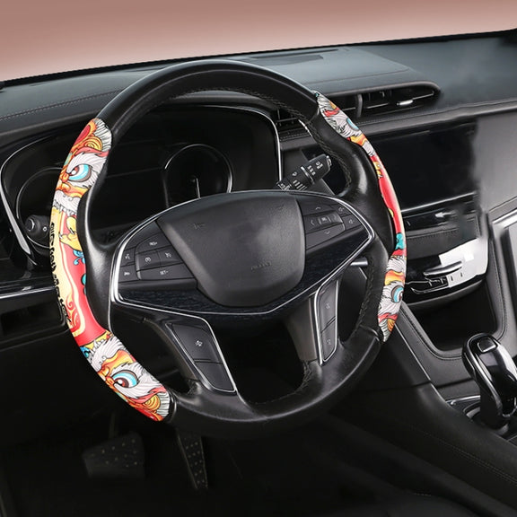 Car Universal China-Chic Relief Steering Wheel Cover (Lucky Strike)