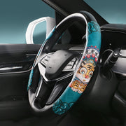 Car Universal China-Chic Relief Steering Wheel Cover (Tiger)