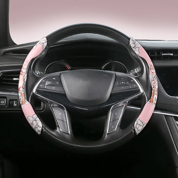 Car Universal China-Chic Relief Steering Wheel Cover (A Born Beauty)