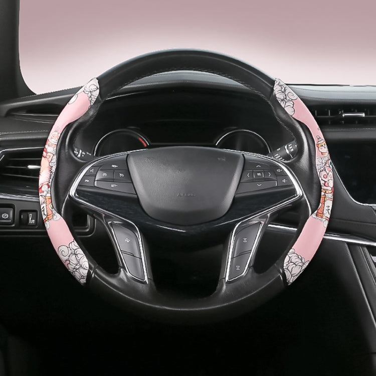 Car Universal China-Chic Relief Steering Wheel Cover (A Born Beauty)