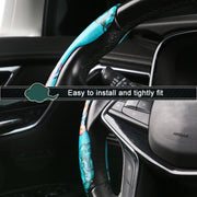 Car Universal China-Chic Relief Steering Wheel Cover (Tiger)