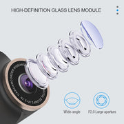F22 3.16 inch 1080P HD Night Vision Driving Recorder, Standard Version with In-car View Camera