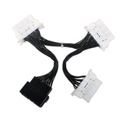 ELM327 OBD2 16Pin Male to 3 Female Car Diagnostic Cable