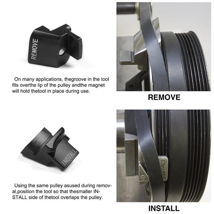 Car Modification Stretch Belt Installation Tool(Black)