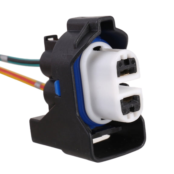 1 Pair Car H11 Bulb Holder Base Female Socket with Cable for Ford