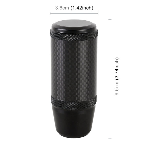 Universal Car Carbon Fiber Metal Gear Shift Knob