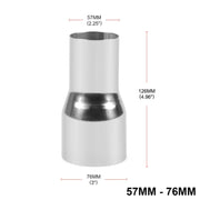 57-76mm Car Modified Exhaust Pipe Joint