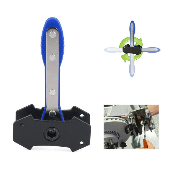 Car Ratchet Brake Piston Spreader Caliper Pad (Blue)