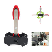 Car Ratchet Brake Piston Spreader Caliper Pad (Red)