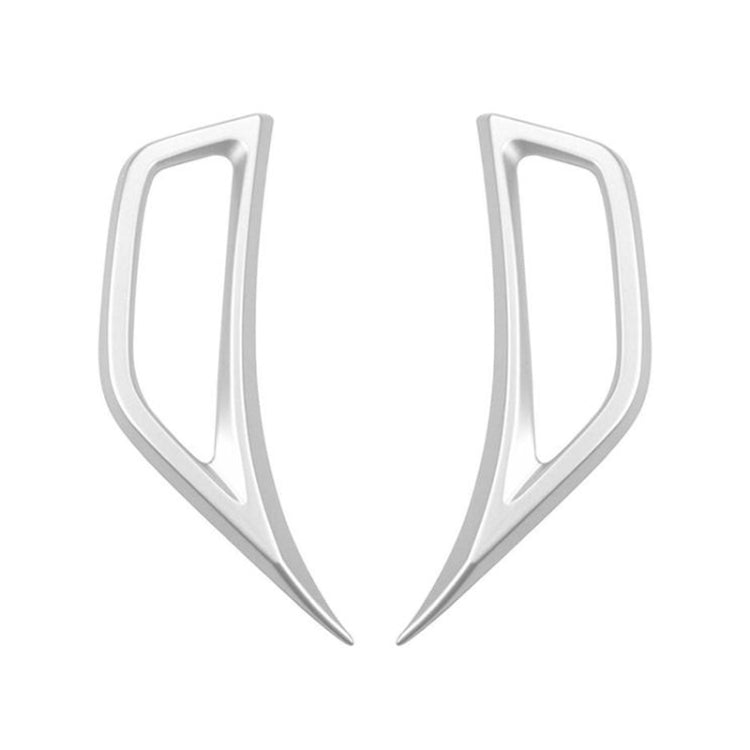 Car Fender Side Air Outlet Decorative Panel for Jeep Wrangler JL 2018-2020 (Mirror)