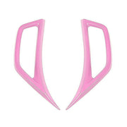 Car Fender Side Air Outlet Decorative Panel for Jeep Wrangler JL 2018-2020 (Pink)