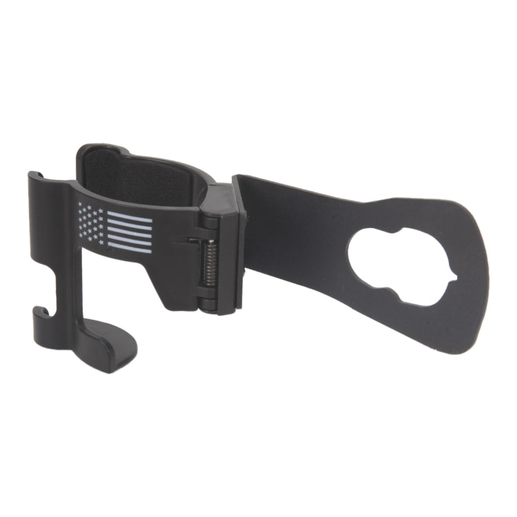 Car Multifunctional Water Cup Holder Mobile Phone Bracket for Jeep Wrangler JK, US Flag Pattern