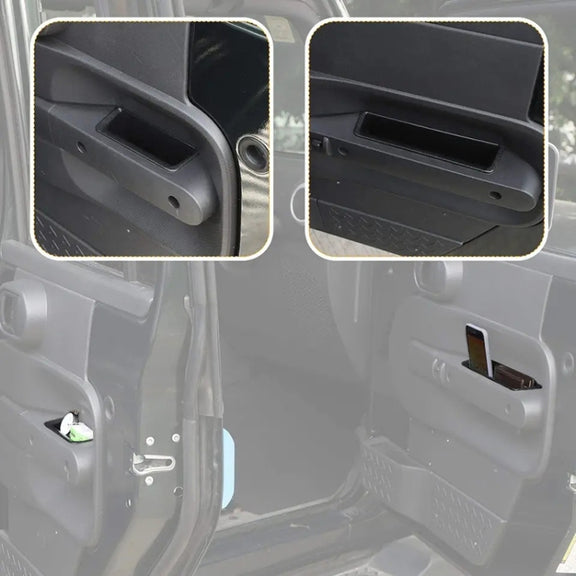 Car Door Handle Storage Box for Jeep Wrangler JK 2007-2010