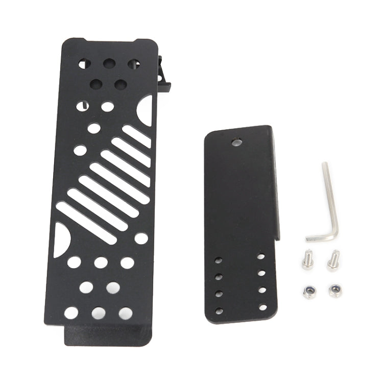 Car Modification Straight Metal Left Foot Rest Pedal for Jeep Wrangler JL 2018-2019