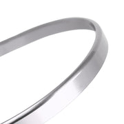 Car Headlight Switch Decorative Ring for Volkswagen Golf (Silver)