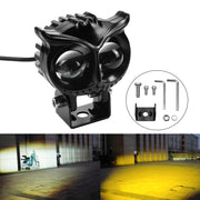 CS-1584A1 External Water-resistant Double Lamp Bead LED Headlight Owl Bracket Type